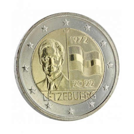 Luxembourg 2022 - 2 euros commémorative Drapeau