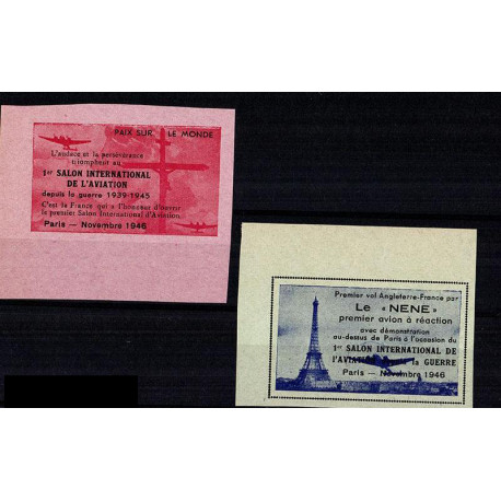 Meeting Aérien 1946 - Timbres de France