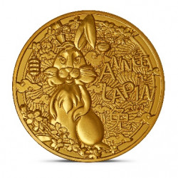 Monnaie de Paris 2023 – 1/4€ BU - Année du Lapin