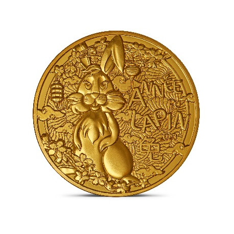 Monnaie de Paris 2023 – 1/4€ BU - Année du Lapin