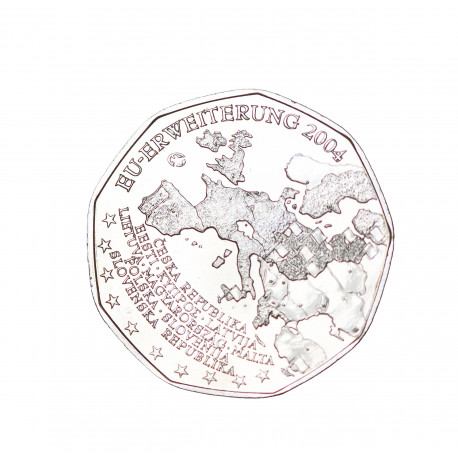 Autriche 2004 - 5 euro Elargissement de l'UE