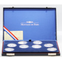 Série Coupe du monde de football 1998 : 8 Monnaies 10 Francs Argent Série Coupe du monde de football 1998 : 8 Monnaies 10 Francs Argent