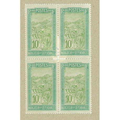 Madagascar bloc de 4 timbres - 1922/1926