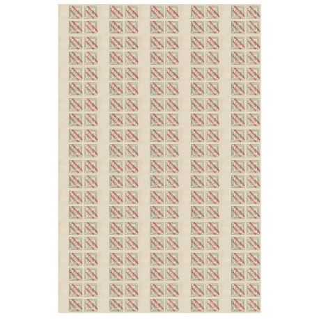 Feuille entière - bureaux Espagnols au Maroc 1876