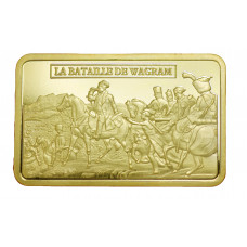 Napoléon 1er - Wagram - Lingot doré or fin 24 carats