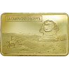 Napoléon 1er - Sphinx - Lingot doré or fin 24 carats Napoléon 1er - Sphinx - Lingot doré or fin 24 carats