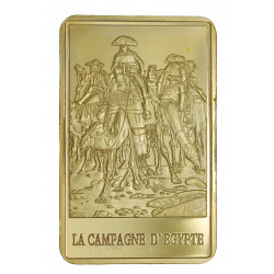 Napoléon 1er - Chameau - Lingot doré or fin 24 carats