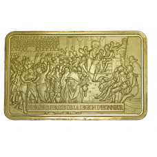 Napoléon 1er - Légion d'honneur - Lingot doré or fin 24 carats