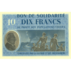 10 Francs - Bon de solidarité