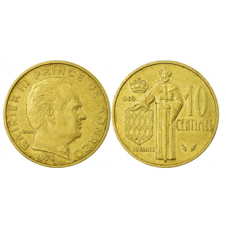 Rainier III - 10 centimes