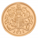 Royaume Uni 2022 - The Platinum Jubilee - 1/4 souverain OR
