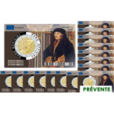 prévente - Série complète 16 Coincards ERASMUS 2022 – 2 euro commémorative X 16 pièces– 35 ans du Programme ERASMUS