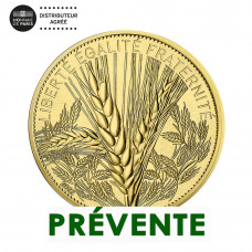 Prévente Monnaie de Paris 2022 – 5 000€ BE OR Blé