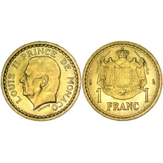 Monaco Louis II - 1 Franc