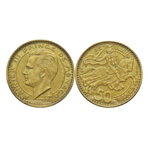 Monaco Rainier III - 50 Francs