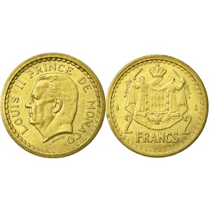 Monaco Louis II - 2 Francs