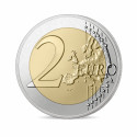 France 2022 - 2 euro commémorative -  coincard "Bleue" "PARIS 2024"1/5