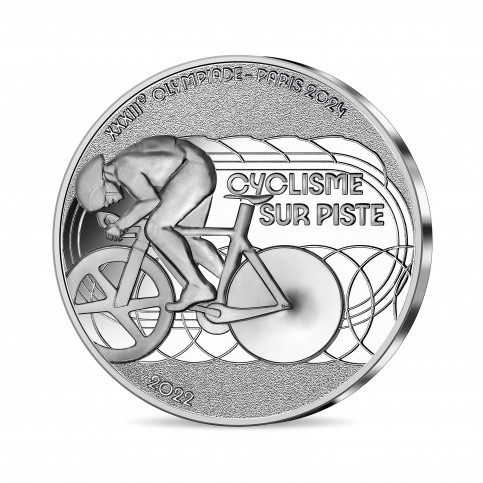 France 2022 -PARIS 2024 JO - 10€ "Cyclisme"