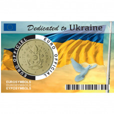  Vatican COINCARD UKRAINE -50 centimes