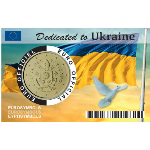 Prévente - Vatican- COINCARDS UKRAINE -50 centimes