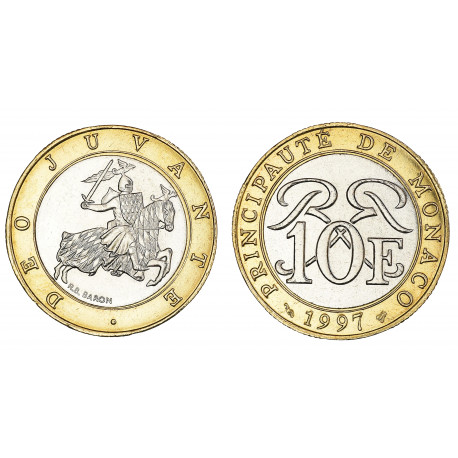 Monaco Rainier III - 10 Francs