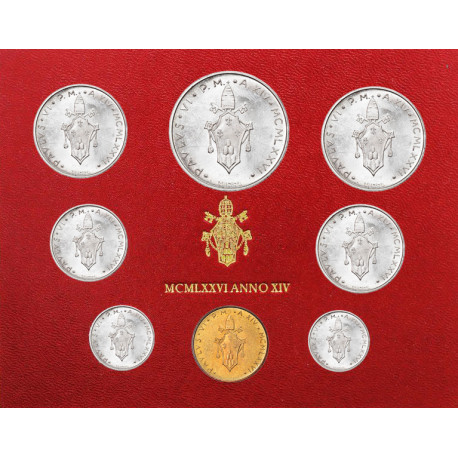 Coffret Vatican Paul VI - 1976