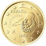 Espagne 50 Cents  1999