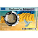 FRANCE 2022 - 10 x Coincards Ukraine  -Collection complète - 2 euros commémoratives