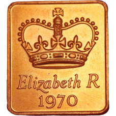 Reine Elisabeth II - Lingot 1970