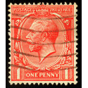 Royaume-Uni –RARE 1864 Timbre One Penny 
