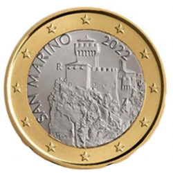 Saint Marin 2022 - 1 euro courante