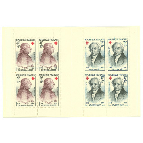 carnet croix rouge 1959