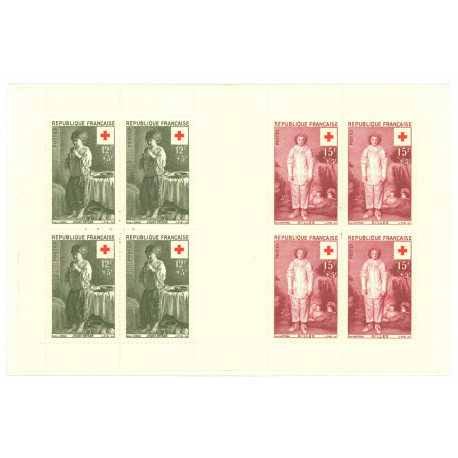 carnet croix rouge 1956