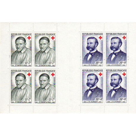 carnet croix rouge 1958