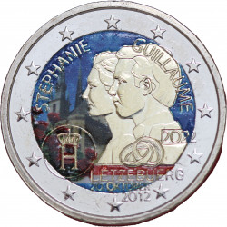 Luxembourg 2022 Mariage - 2 euro commémorative en couleur