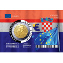 Prévente – France 2022 –  3 x Coincards CROATIE 2023 - 2 euros commémoratives