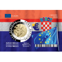 Prévente – France 2022 –  3 x Coincards CROATIE 2023 - 2 euros commémoratives