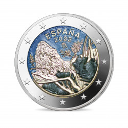 Espagne 2022 Parc national - 2 euro commémorative en couleur
