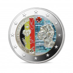 Belgique 2022 Pandémie - 2 euro commémorative en couleur
