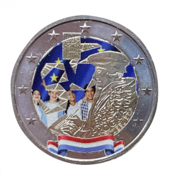 Luxembourg 2022 Erasmus - 2 euro commémorative en couleur