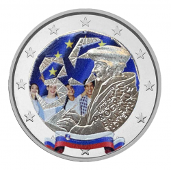 Slovénie 2022 Erasmus - 2 euro commémorative en couleur