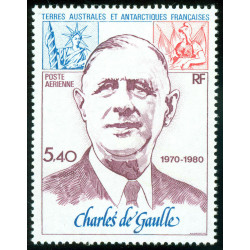 Terres Australes Antarctiques Françaises -  Charles De Gaulle 1980