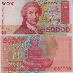 P.26a Croatie - 50 000 Dinara
