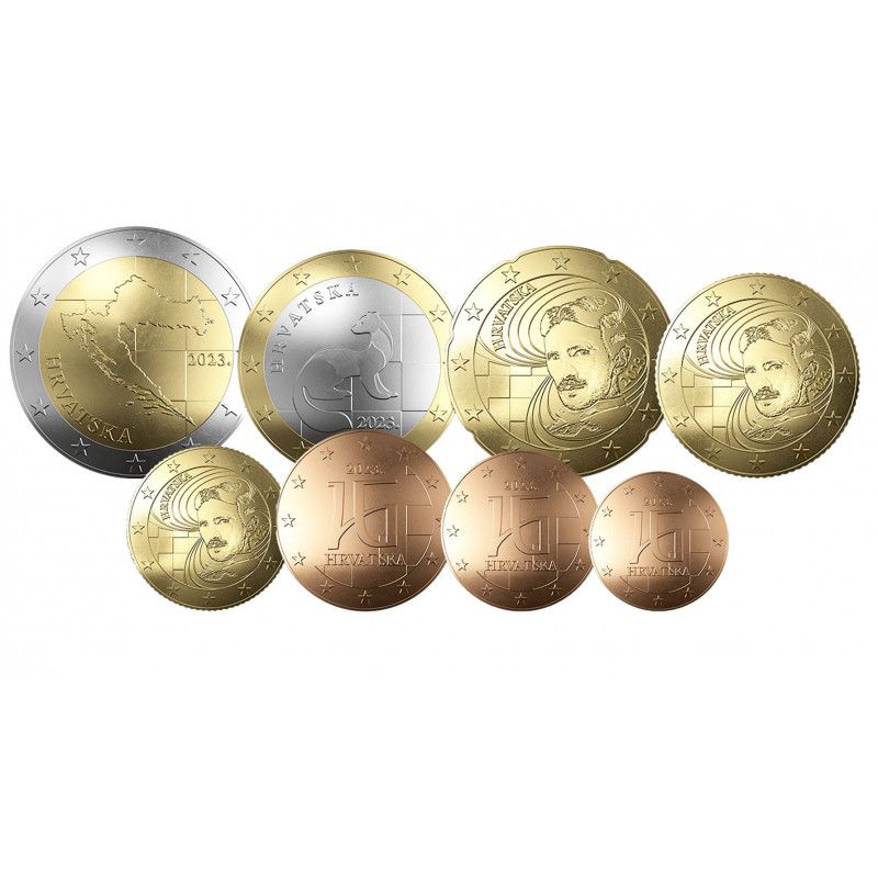 Croatie S rie Compl te Neuve De 1 Ct 2 Euros croatie-s-rie-compl-te-neuve-de-1-ct-2-euros