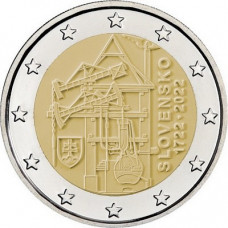 Slovaquie 2022 - 2 euro commémorative - "Machine à Vapeur"
