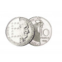 Collection complète 10 francs - Vème république