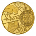 5 euro Or Notre dame de Paris 2013