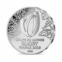 Monnaie de Paris 2022 – Coupe du Monde de Rugby 2023 – 10€ ARGENT BE Emblème