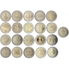 Série complète 2015 - 2 euro commémoratives