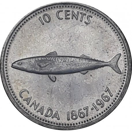 Reine Elisabeth II - Canada 10 cents